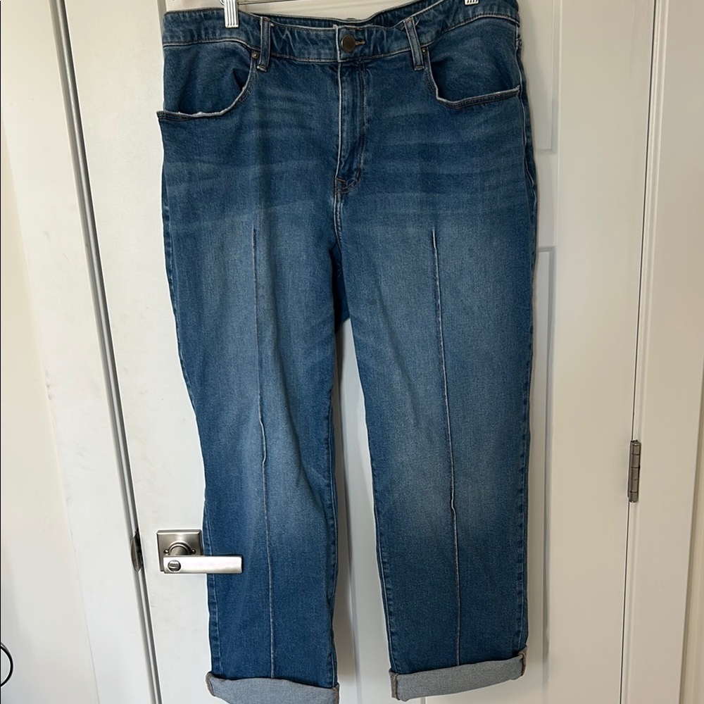 Lane Bryant Blue Boyfriend Jeans Relaxed Fit